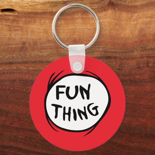 Katze im Hut | Die eine Sache zwei - Spaß Schlüsselanhänger (Vorderseite)