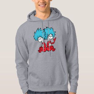 Katze im Hut Ding Eins & Ding Zwei Hoodie