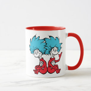 Katze im Hut Ding Eins und Ding Zwei Tasse
