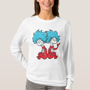 Katze im Hut Ding Eins und Ding Zwei Vintage T-Shirt