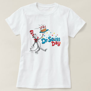 Katze im Hut   Dr. Seuss Day T-Shirt