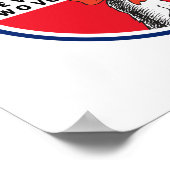 Katze im Hut | Eine Stimme, zwei Stimmen Poster (Ecke)