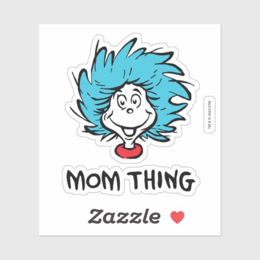 Katze im Hut | Eins - Zwei - Mama Aufkleber (Blatt)