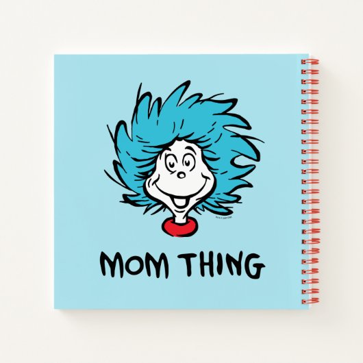 Katze im Hut | Eins - Zwei - Mama Notizblock (Rückseite)