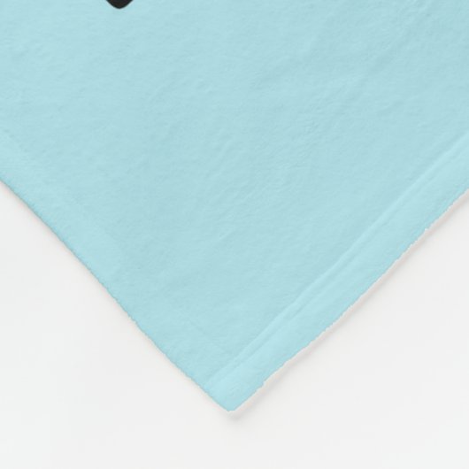 Katze im Hut | Eins - Zwei - Vater Fleecedecke (Ecke)