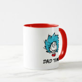 Katze im Hut | Eins - Zwei - Vater Tasse (VorderseiteRechts)