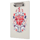 Katze im Hut| Er war mit einem Huttipp verschwunde Klemmbrett (Links)