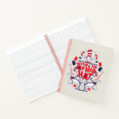 Katze im Hut| Er war mit einem Huttipp verschwunde Notizblock (Innenseite)