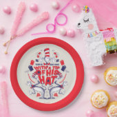 Katze im Hut| Er war mit einem Huttipp verschwunde Pappteller (Party)