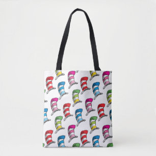 Katze im Hut Farbige Hut Muster Tasche