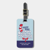 Katze im Hut | Ich kenne einige neue Tricks Gepäckanhänger (Vorderseite vertikal)