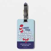 Katze im Hut | Ich kenne einige neue Tricks Gepäckanhänger (Rückseite vertikal)