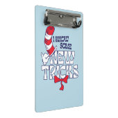 Katze im Hut | Ich kenne einige neue Tricks Mini Klemmbrett (Schrägansicht)