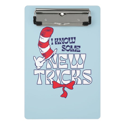 Katze im Hut | Ich kenne einige neue Tricks Mini Klemmbrett (Vorderseite)