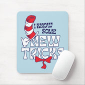 Katze im Hut | Ich kenne einige neue Tricks Mousepad (Mit Mouse)