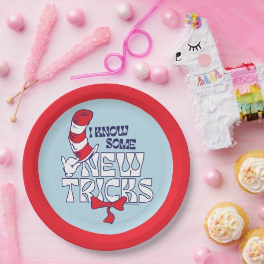 Katze im Hut | Ich kenne einige neue Tricks Pappteller (Party)