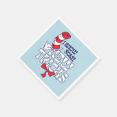 Katze im Hut | Ich kenne einige neue Tricks Serviette (Ecke)