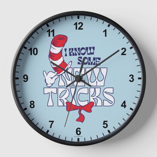 Katze im Hut | Ich kenne einige neue Tricks Uhr (Vorderseite)
