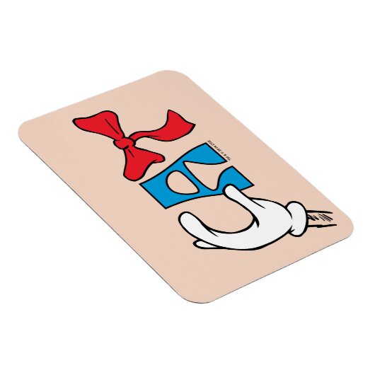 Katze im Hut | Katzentext Magnet (Rechte Seite)