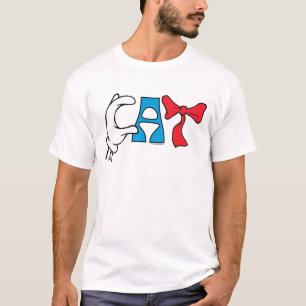 Katze im Hut   Katzentext T-Shirt