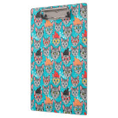 Katze im Hut Klemmbrett (Links)