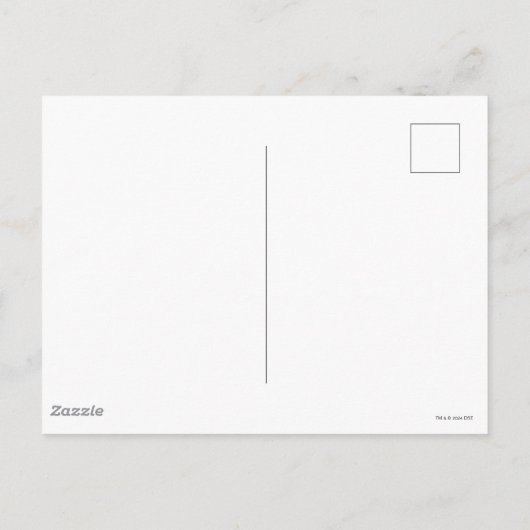 Katze im Hut | Krawatte zum Zeichenketten von Katz Postkarte (Rückseite)