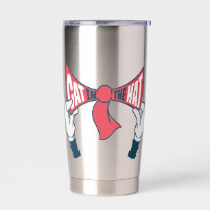 Katze im Hut   Krawatte zum Zeichenketten von Katz Thermobecher