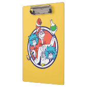 Katze im Hut & Labrador Tech One Labrador Tech Two Klemmbrett (Links)