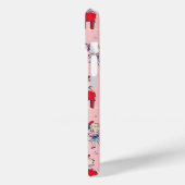 Katze im Hut | mit Kindermuster Case-Mate iPhone Hülle (Rückseite / Links)