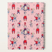 Katze im Hut | mit Kindermuster Planer (Rückseite)