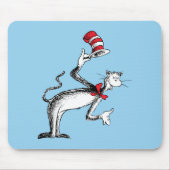 Katze im Hut nimmt einen Bow Mousepad (Vorne)