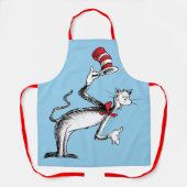 Katze im Hut nimmt einen Bow Schürze (Vorderseite)