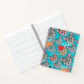 Katze im Hut Notizblock (Innenseite)