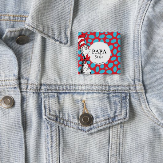 Katze im Hut | Opa Button (Beispiel)