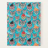 Katze im Hut Planer (Rückseite)