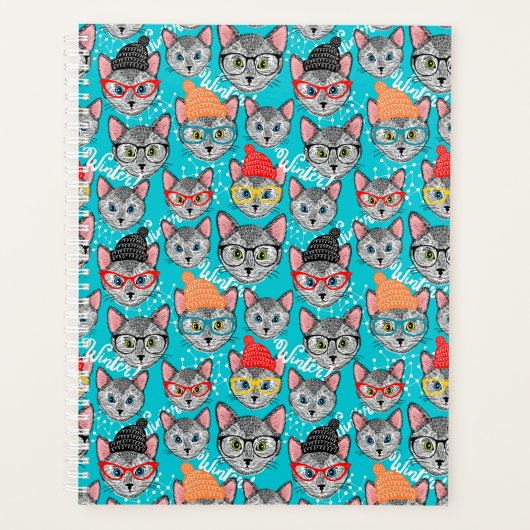 Katze im Hut Planer (Vorderseite)