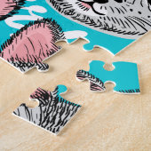 Katze im Hut Puzzle (Seite)