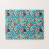 Katze im Hut Puzzle (Horizontal)