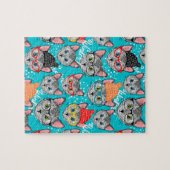 Katze im Hut Puzzle (Horizontal)