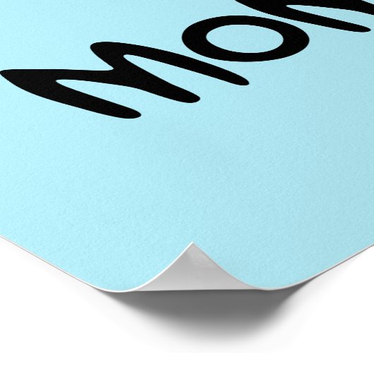 Katze im Hut | Sache 1 Sache 2 - Mama Poster (Ecke)