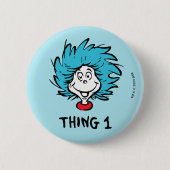 Katze im Hut | Sache 1 Sache 2 - Sache 1 Button (Vorderseite)