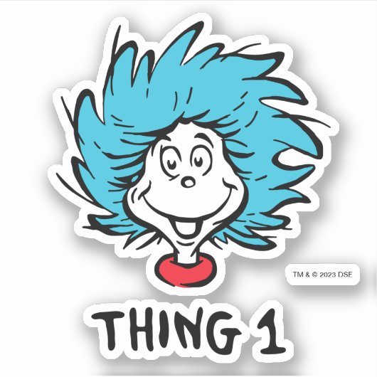 Katze im Hut | Sache eins Aufkleber (Vorderseite)