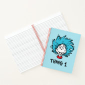 Katze im Hut | Sache eins Notizblock (Innenseite)