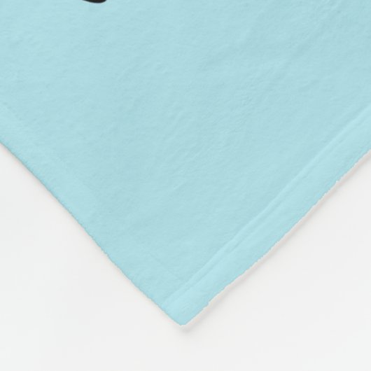 Katze im Hut | Sache eins zwei - Nana Sache Fleecedecke (Ecke)