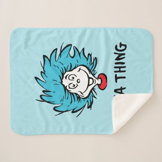 Katze im Hut | Sache eins zwei - Nana Sache Sherpadecke (Vorderseite (Horizontal))