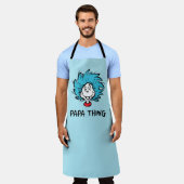 Katze im Hut | Sache eins zwei - Papa Sache Schürze (Getragen)