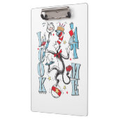 Katze im Hut | Schauen Sie mich an Klemmbrett (Links)