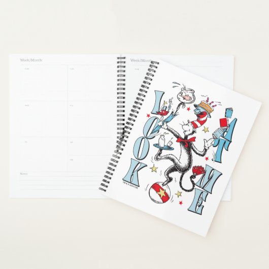 Katze im Hut | Schauen Sie mich an Planer (Anzeige)