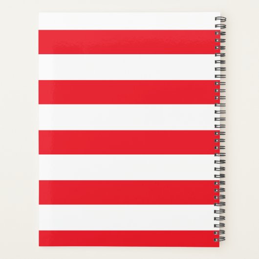 Katze im Hut | Schauen Sie mich an Planer (Rückseite)