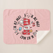 Katze im Hut | Sieh mich an! Sieh mich an! Sherpadecke (Vorderseite (Horizontal))